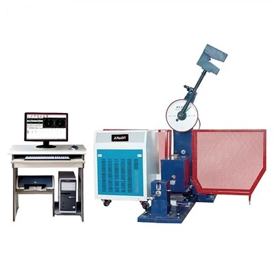Stálpípur höggprófunarbúnaður